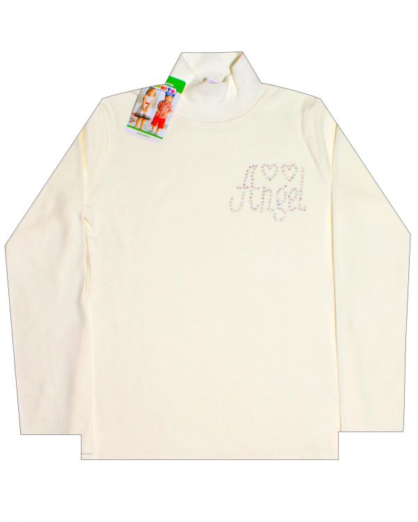 Turtleneck with rhinestones 7-10 BONITO