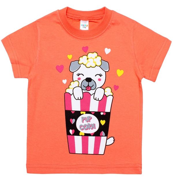 T-shirt for girls 1-4 DIAS KIDS