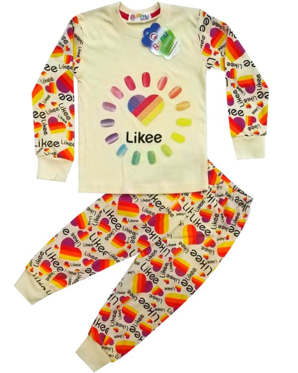 Pajamas for girls 1-5 BONU