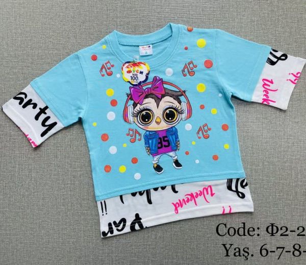 T-shirt for girls 6-9 FUSI