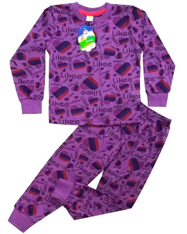 Pajamas for girls 3-7 BONU