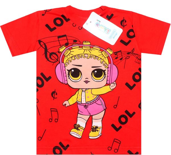 T-shirt for girls 1-4 LENS