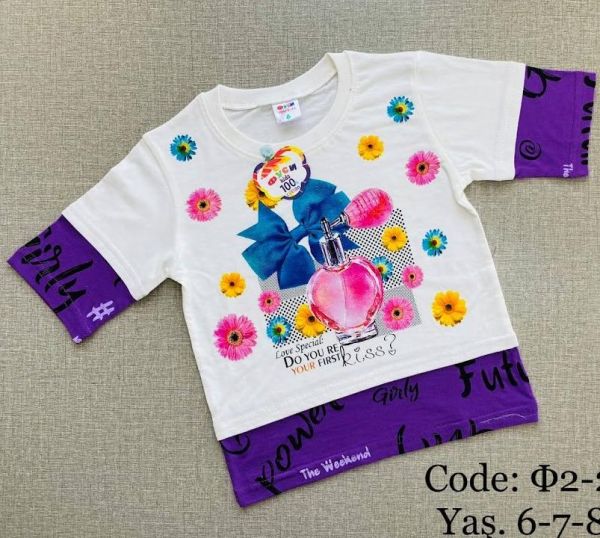 T-shirt for girls 6-9 FUSI