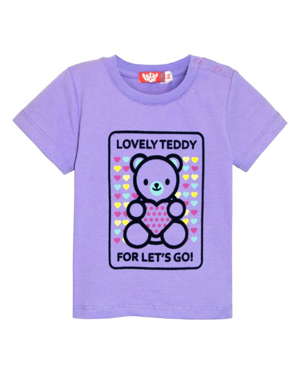 T-shirt for girls LETS GO