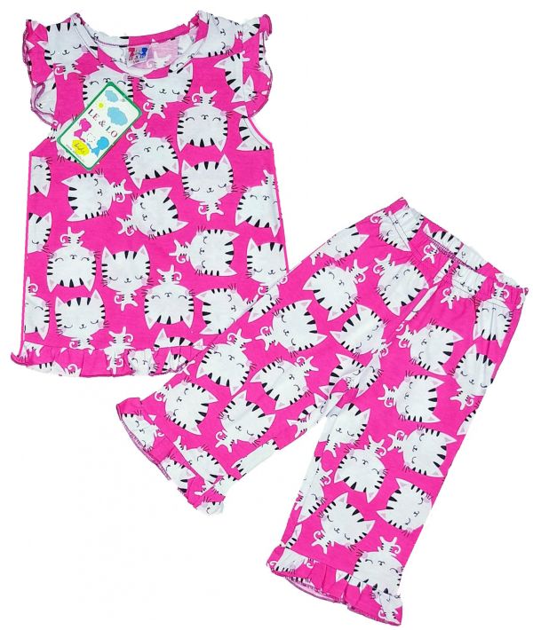 Pajamas for girls 3-7 LeLo