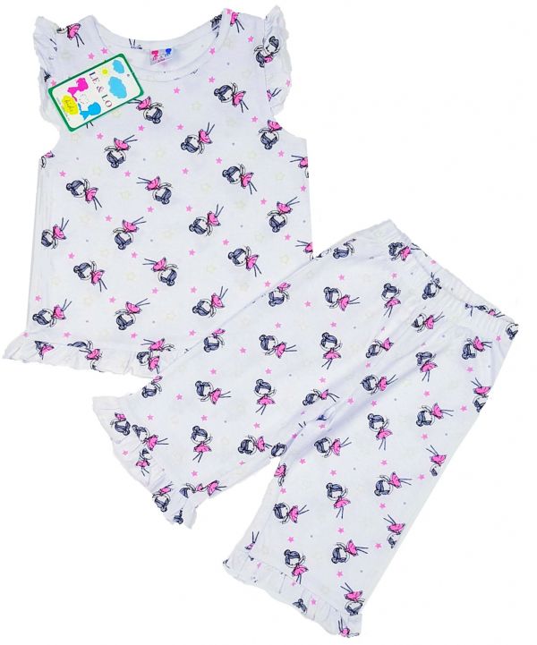 Pajamas for girls 3-7 LeLo