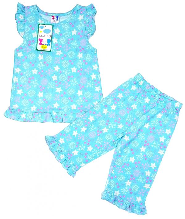 Pajamas for girls 3-7 LeLo