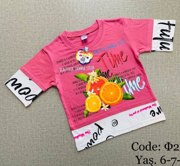 T-shirt for girls 6-9 FUSI